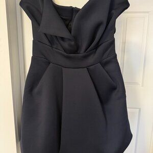 ASOS Design off-shoulder bubble hem mini dress - Size 10 - NWT